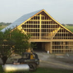 Barn Framed Up
